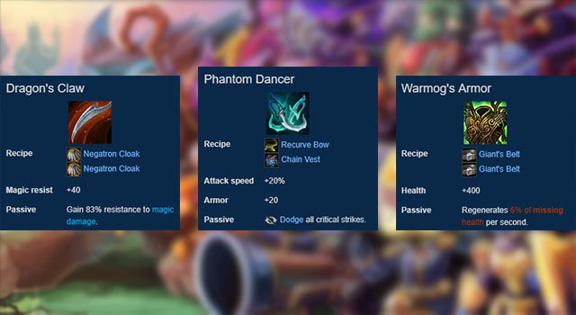 Top những trang bị có thể giúp bạn sống dai hơn trong Đấu Trường Chân Lý