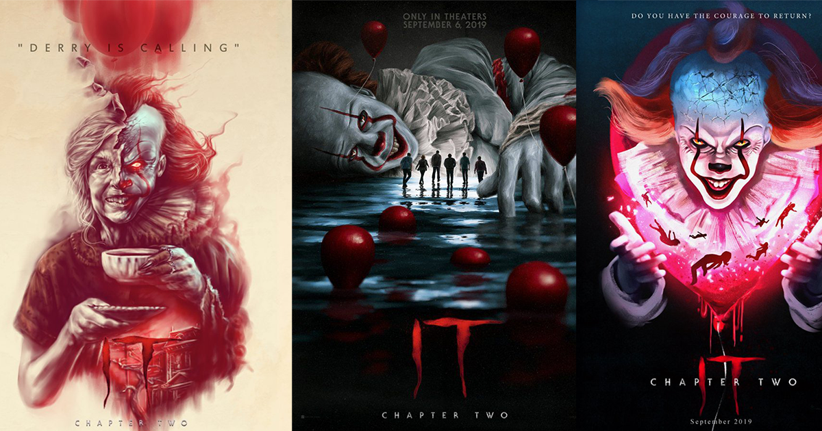 10 poster It: Chapter Two tái hiện một Derry đầy tăm tối