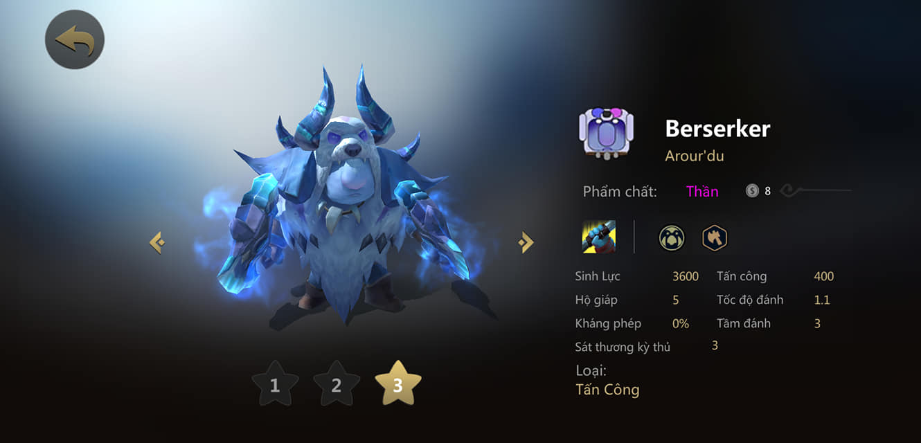Auto Chess mobile - Tổng hợp hình ảnh các tướng 4, 5 vàng khi lên được 3 sao đẹp lung linh