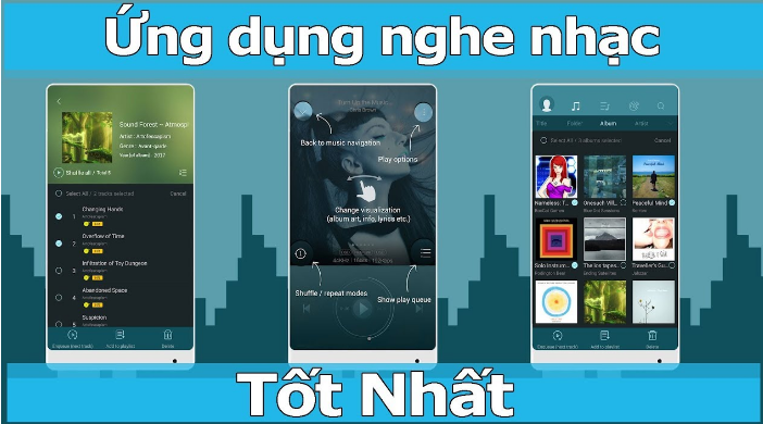 Top 5 ứng dụng nghe nhạc hay trên smartphone được nhiều người tải về nhất thế giới