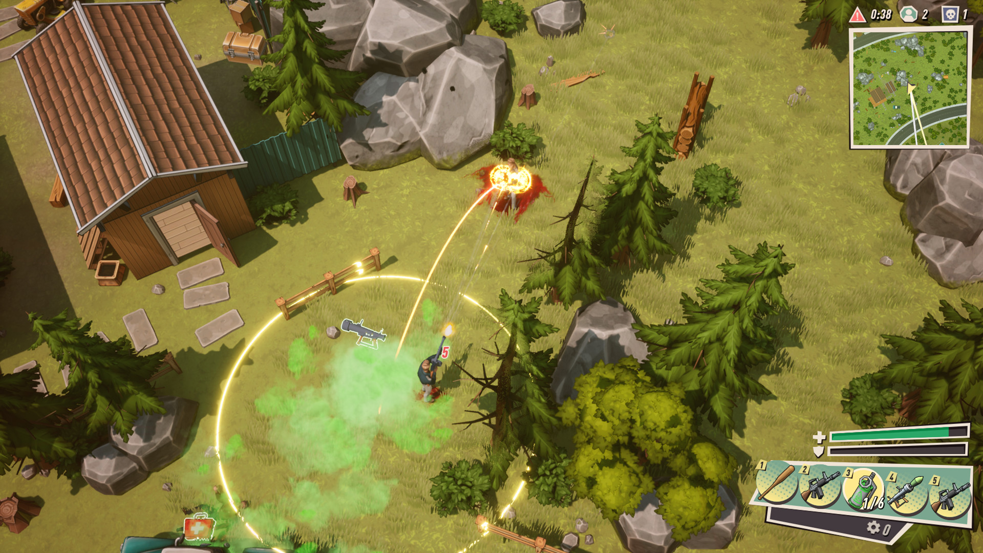 Watchers - Game sinh tồn cho phép người bị hạ vấn có thể tác động lên trận đấu