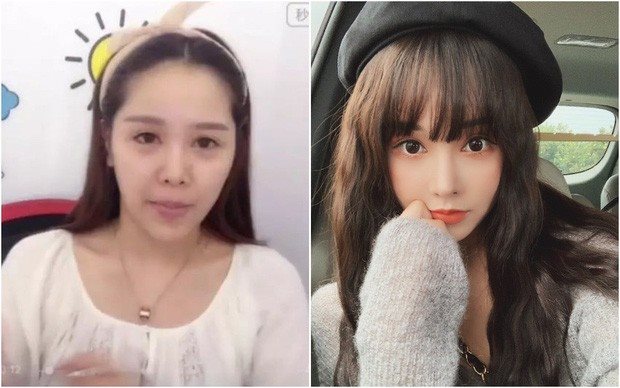 Top 4 hotgirl lộ mặt thật khiến người hâm mộ hoảng sợ đến phát ngất