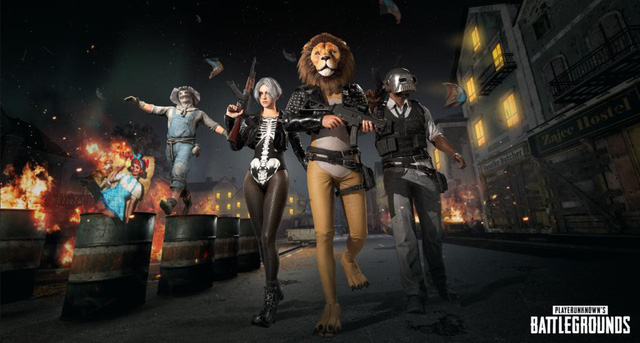Để hưởng ứng ngày lễ Halloween, PUBG trình làng mắt loạt skin vô cùng rùng rợn trong bản Update 4.3