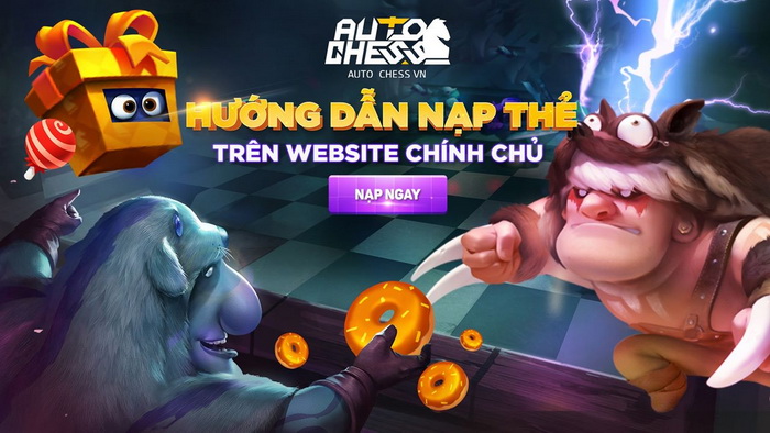 Auto Chess Mobile: Hướng dẫn Nạp Thẻ mua Donut và Battle Pass tại Việt Nam không qua Store