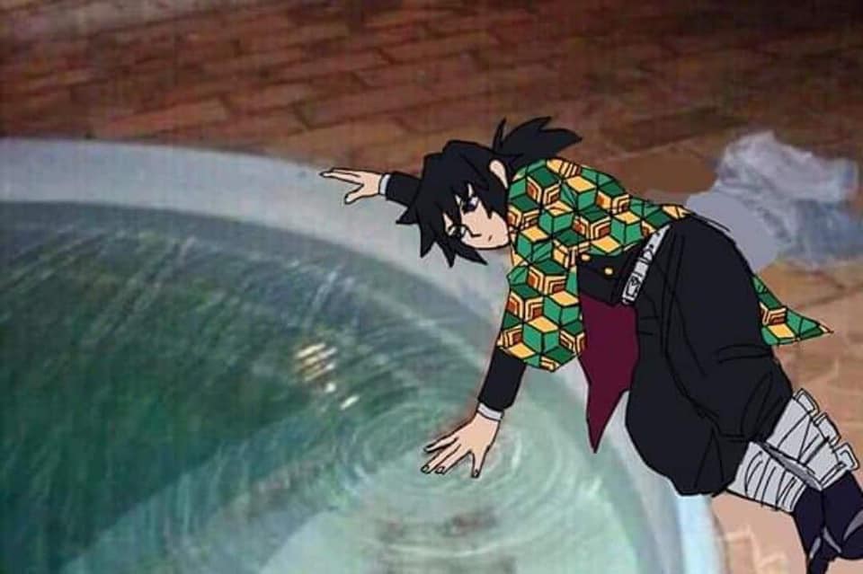 Kimetsu no Yaiba - Tổng hợp những ảnh meme cực mặn của Thủy Trụ Giyuu