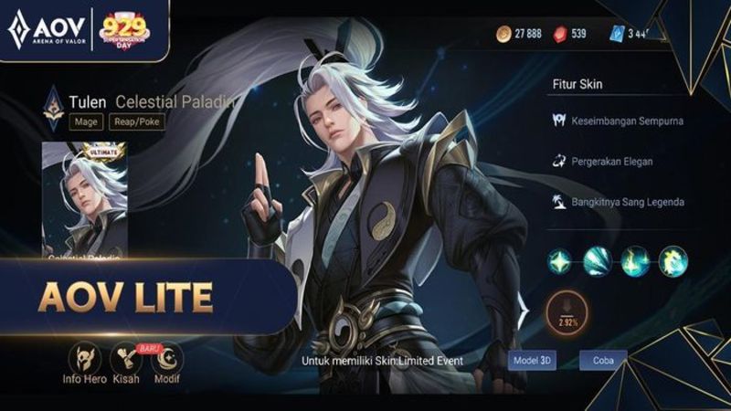 Liên Quân Mobile quốc tế cũng nhanh chóng cập nhật phiên bản Lite, chiến game cực mượt