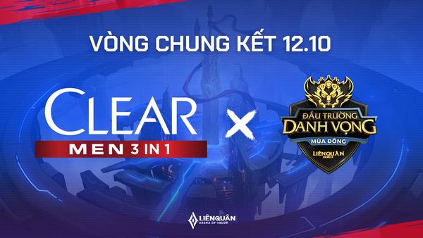 Clear Men là nhà tài trợ cho Đấu trường Danh vọng Mùa đông 2019