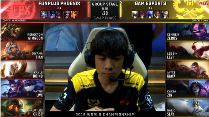 CKTG 2019: GAM vấp ngã trước FPX - Hai đội hình quá chênh lệch về sức mạnh