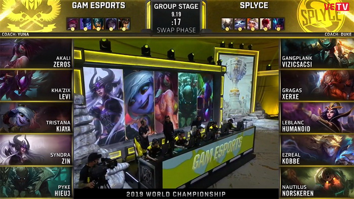 LMHT: Lịch thi đấu ngày 17/10 Vòng Bảng CKTG 2019  - GAM và 3 trận chiến sinh tử