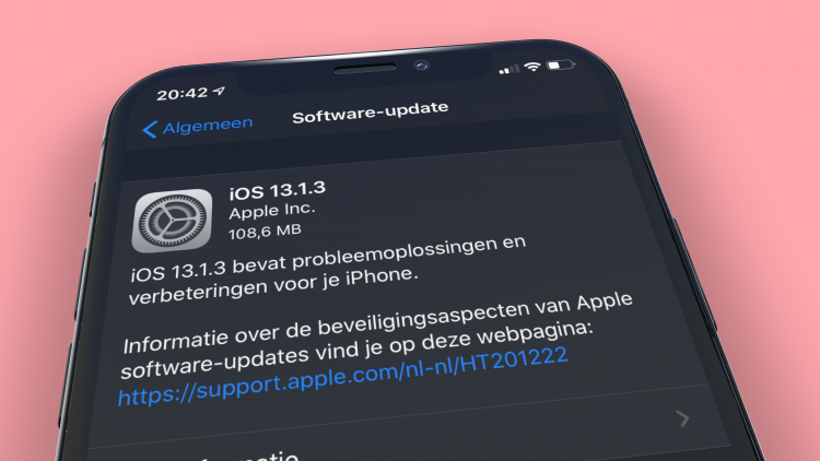 Apple trình làng iOS/ iPadOS 13.1.3: Khắc phục nhiều lỗi từ phiên bản iOS 13.1.2