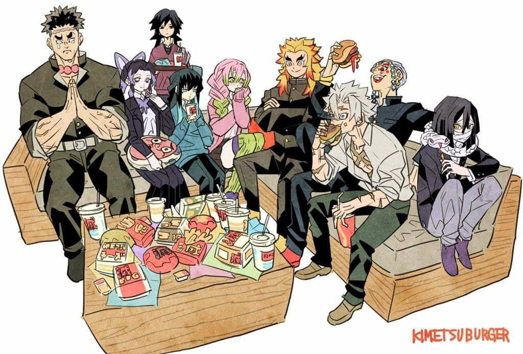 Sẽ như thế nào khi các nhân vật của Kimetsu no Yaiba sống ở thời hiện đại?