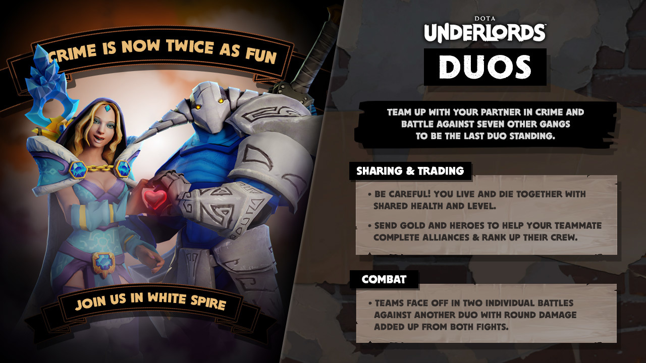 Dota Underlords - Bổ sung cập nhật lớn, chế độ đồng đội và Freestyle mới lạ