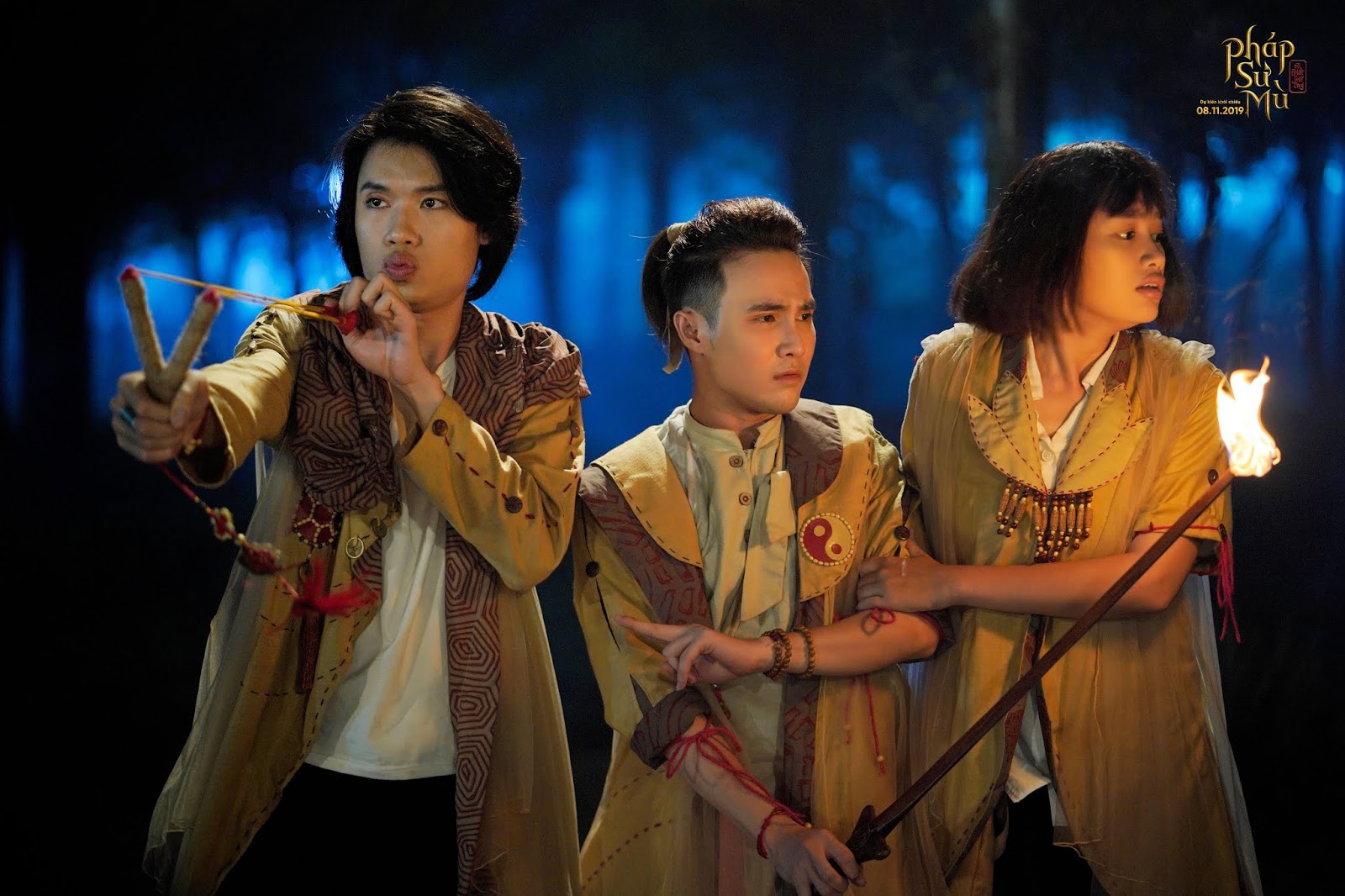 Hết Bắc Kim Thang, bài đồng dao quen thuộc lại xuất hiện trong Pháp sư mù