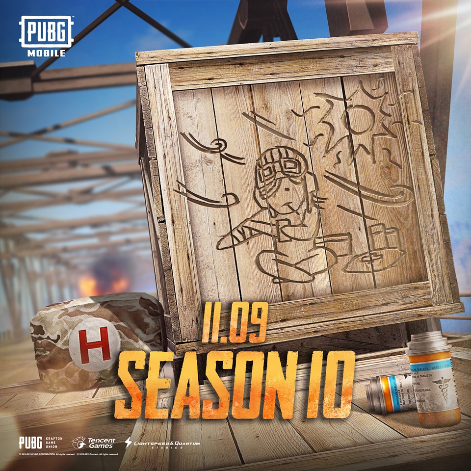 PUBG Mobile: Ngày ra mắt chính thức Season 10 cùng nhiều tính năng và vũ khí mới