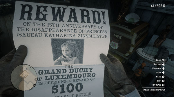 Red Dead Redemption 2 PC: Khi người chơi phát hiện ra một nhân vật mất tích đã lâu