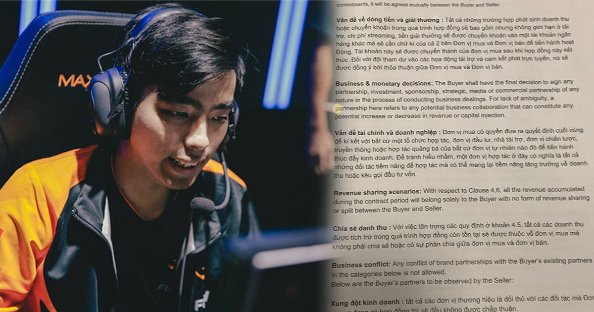 Bất ngờ xuất hiện bản hợp đồng giữa chủ quản SDG và Team Flash, hé lộ âm mưu "đảo chính" của người nhà