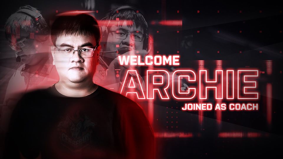 LMHT: Archie bất ngờ trở thành HLV của CERBERUS Esports sau một khoảng thời gian dài nghỉ ngơi
