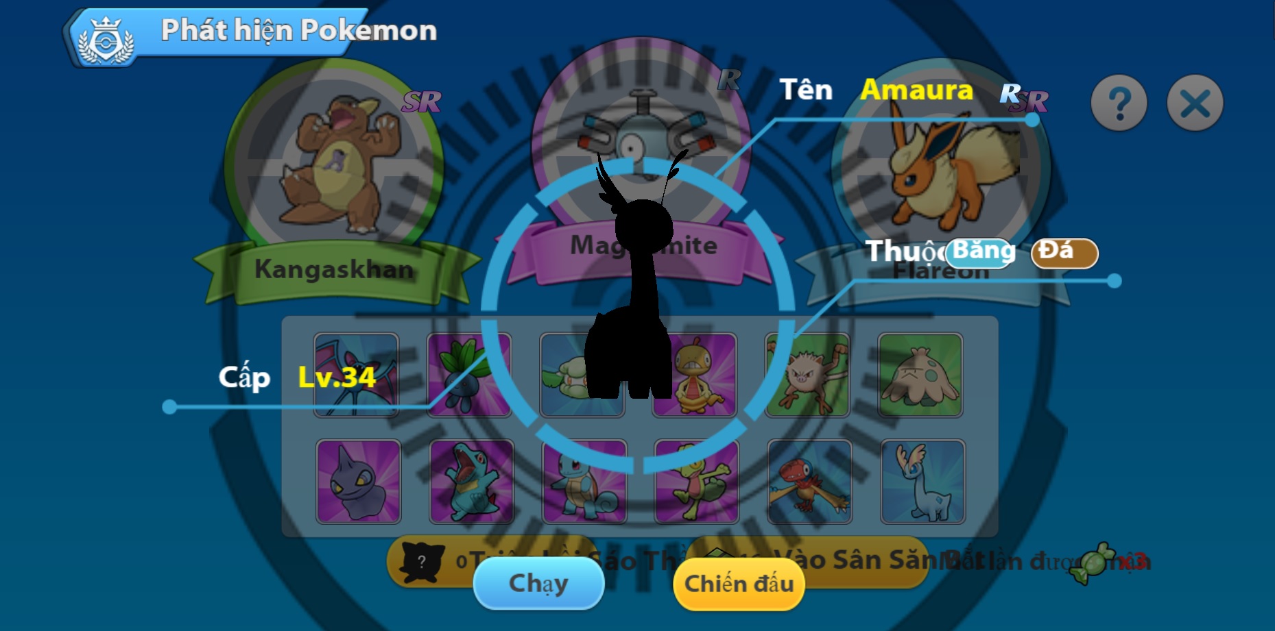 Hướng dẫn tính năng bắt pokemon trong poke origin