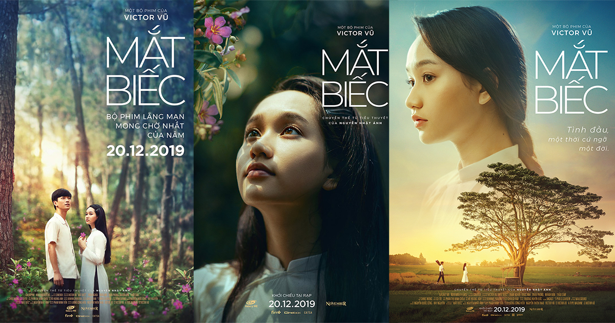 Poster mới nhất của Mắt Biếc lộ diện, Hà Lan đẹp như tranh trở thành trung tâm