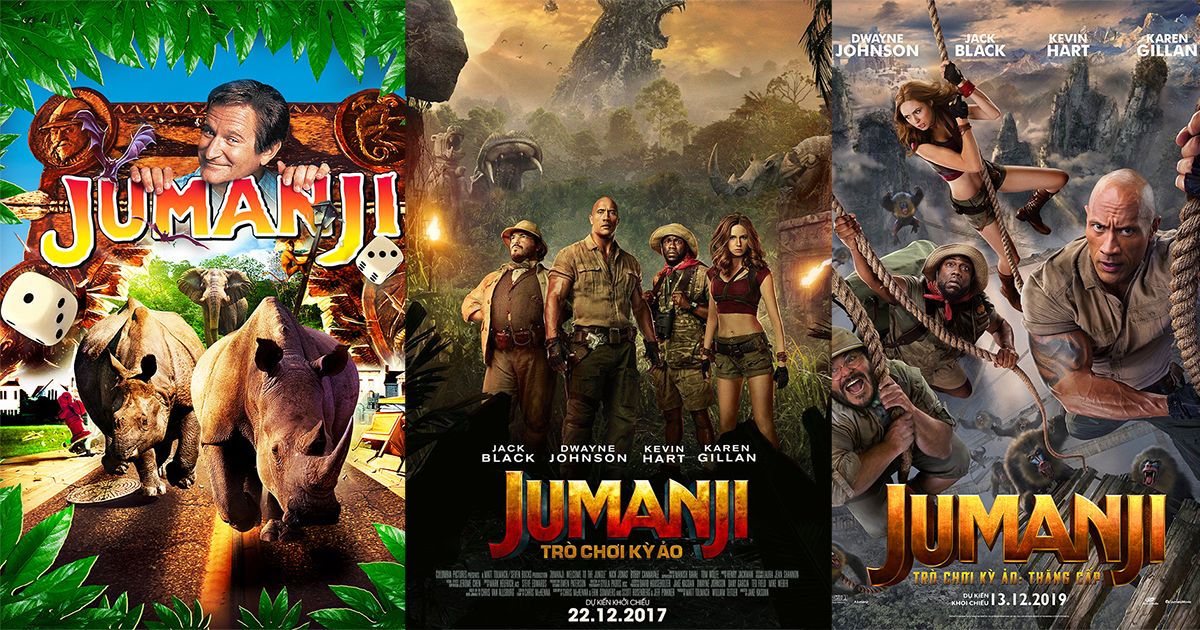 Giải mã nguồn gốc và thành công của Jumanji sau chặng đường hơn hai thập kỉ