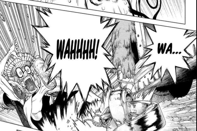 Dr Stone  tập 135 - Dự Đoán Spoiler và ngày ra mắt - Lý giải tại sao Senku Ishigami thoát khỏi được ánh sáng Medusa