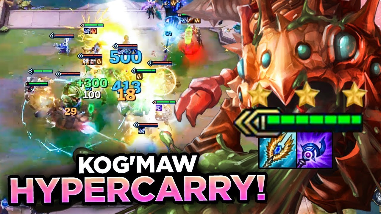 Đấu Trường Chân Lý: Hướng dẫn Kog'Maw meta 10.1 với trang bị và đội hình mạnh nhất meta