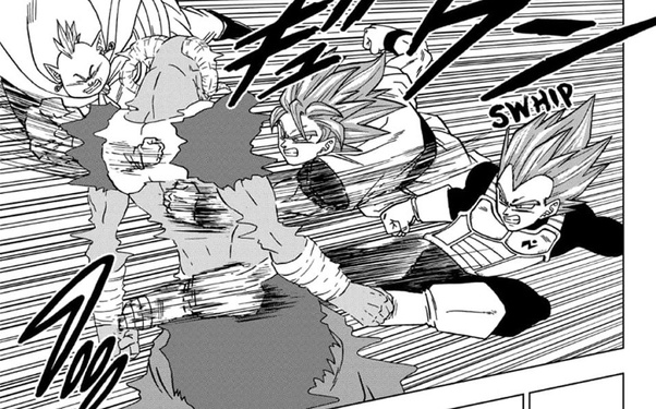 Dragon Ball Super chap 55: Vegeta phát hiện bản thân đã mạnh hơn nhiều khi đối đầu với tay sai của Moro
