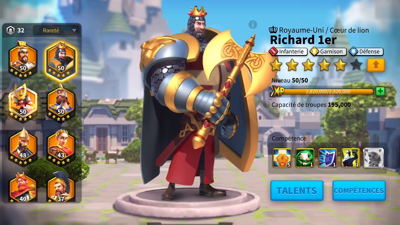 Rise of Kingdoms - Top những Tướng mạnh nhất trong game mà ai cũng phải có