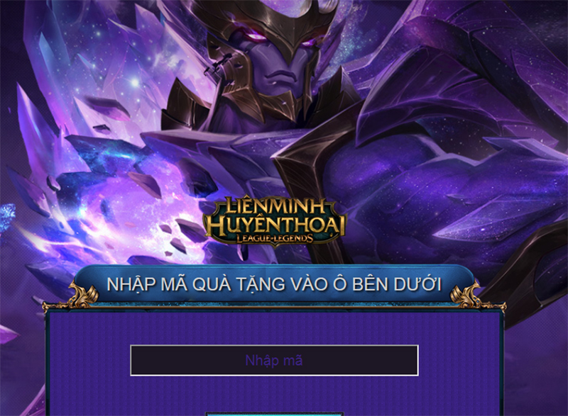 Hướng dẫn cách nhập Giftcode LMHT để lấy huy hiệu Thần Binh mới nhất 2020