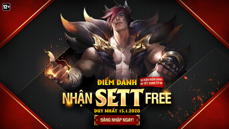 LMHT - Hướng dẫn cách nhận Sett trong ngày 15 tháng 1 và nhận các trang phục huyền thoại