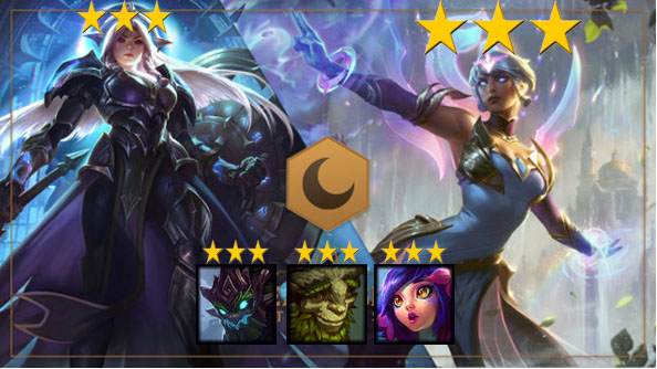 Đấu Trường Chân Lý 10.1: Đội hình Hyper Roll Rừng/Tự Nhiên trở lại với sự xuất hiện của Nguyệt Tộc