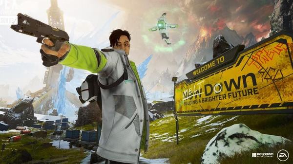 Quá buồn chán ở sân bay, nam thanh niên chơi Apex Legends bằng màn hình thông tin