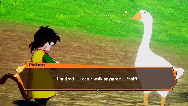Khi chú ngỗng lừng danh thiên hạ đặt chân vào Dragon Ball Z: Kakarot