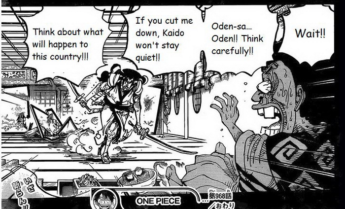 Dự đoán One Piece Chap 969: Oden đại chiến Kaido Thời trai trẻ và âm mưu của Orochi
