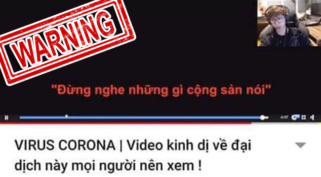 Viruss vạ miệng khi truyền bá thông tin sai lệch về dịch Corona