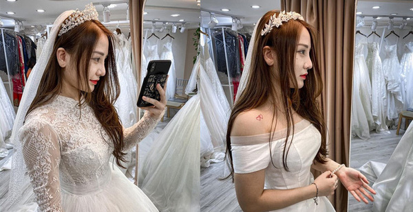 Streamer quốc dân Kiều Anh Hera bỗng dưng đi khoe ảnh cưới như muốn báo mình sắp lên xe hoa