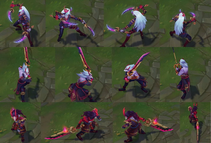 LMHT: Hé lộ bộ 3 Skin Huyết Nguyệt mới cho Katarina, Master Yi và Tryndamere