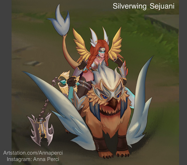 LMHT: Chiêm ngưỡng trang phục Sejuani Cánh Bạc siêu đẹp do chính tay người hâm mộ thực hiện