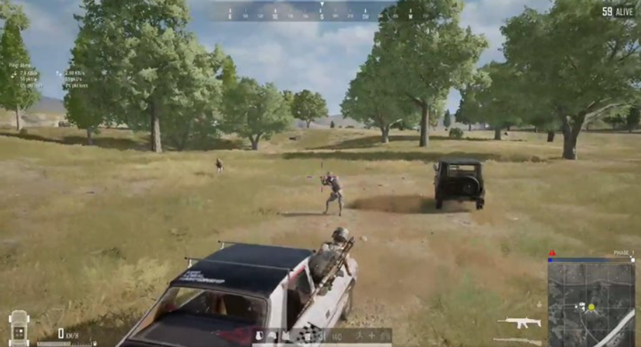 Người chơi PUBG trở thành "người sắt" khi bị cả hai xe tông nhưng vẫn không hề hấn gì 