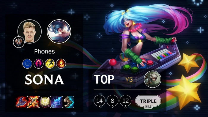 LMHT: Hướng dẫn Sona Đường Trên Mùa 10 với bảng ngọc, cách lên đồ và hướng chơi tốt nhất