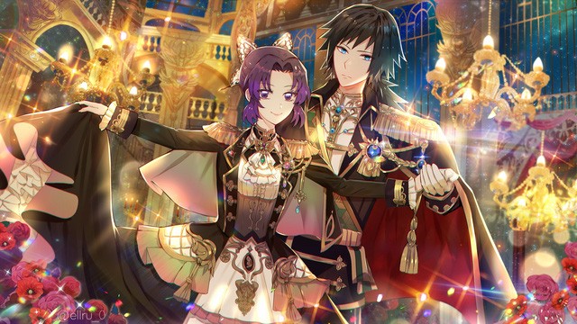 Ngắm nhìn Thủy Trụ Giyuu và Trùng Trụ Shinobu "tình bể bình" trong loạt ảnh fan-art nhân dịp Lễ Tình Nhân Valetine