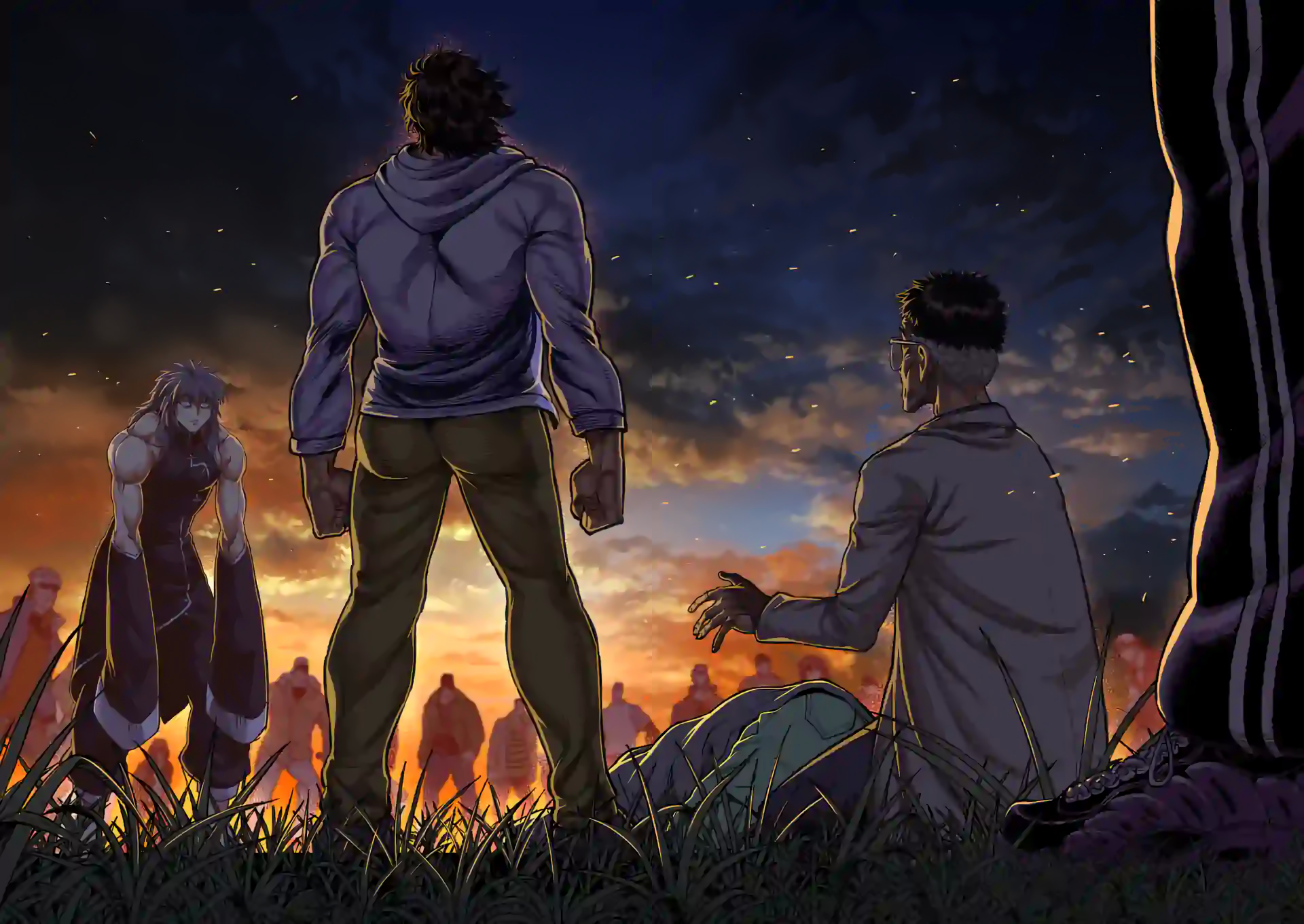 Spoiler Kengan Omega tập 50 - Bất ngờ khi Asura - Tokita Ohma hồi sinh giải cứu bạn già