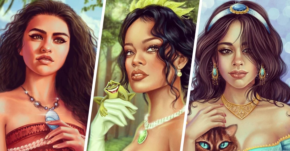 Những nàng công chúa Disney từ cổ tích đến phiên bản của các mỹ nhân Hollywood (phần 2)