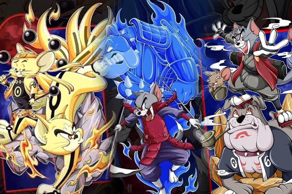 Sẽ như thế nào khi Tom & Jerry bước vào thế giới nhẫn giả của Naruto?