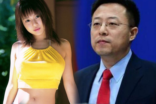 Phát ngôn viên bộ ngoại giao Trung Quốc bị phát hiện theo dõi nữ diễn viên JAV Aoi Sora
