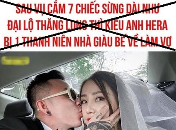 Kiều anh Hera bị bới móc đời tư ngay ngày cưới, cộng đồng mạng phẫn nộ làm cơn mưa Report