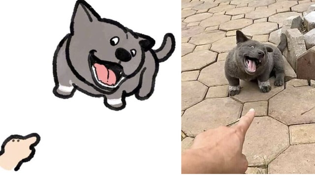 "Hiện tượng mạng" Nguyễn Văn Dúi được họa sĩ TQ "tặng" hẳn bộ ảnh chibi siêu cute