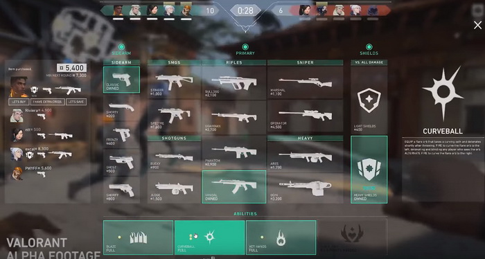 Valorant: Tổng hợp Tất cả Súng và Vũ Khí có mặt trong game mà bạn nên biết