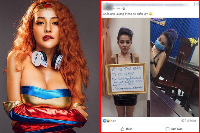 Rộ tin hot girl Ngân 98 bị tạm giữ vì sử dụng ma túy