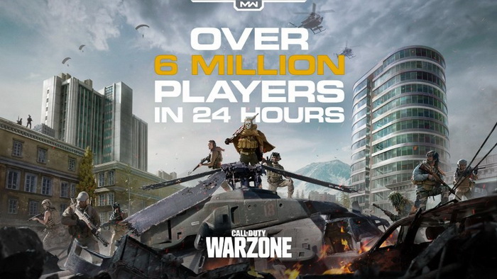 Call of Duty: Warzone cán mốc 6 triệu người chơi trong 24 giờ đầu ra mắt, vượt mặt cả Apex Legends và PUBG trước đây